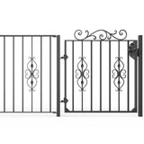 Garden Gate - St Albans - Style 7B -  Garden Side Gate With Decorative Topper And Latch