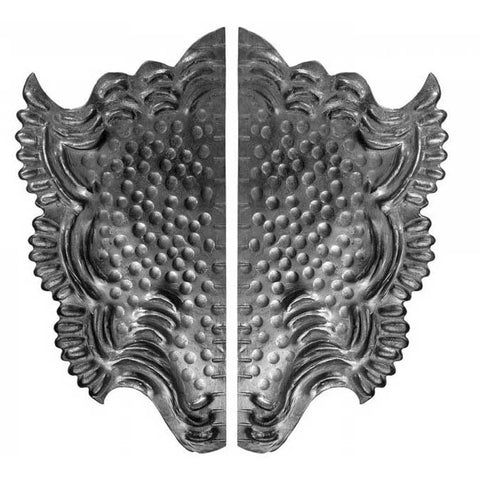Feather Edged Gate lock Plate Cover