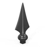 Rail Head - Rail Head - Arrow - Cast Iron - Square Base