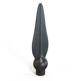 Rail Head - Rail Head - Calm Flame - Cast Iron - Round Base