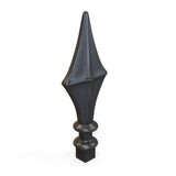 Rail Head - Rail Head - Kite Top - Cast Iron - Square Base