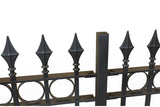 Rail Head - Rail Head - Kite Top - Cast Iron - Square Base