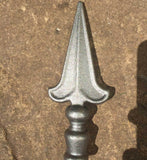 Rail Head - Rail Head - Spear Top - Cast Iron - Round Base