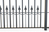 Railings - Canterbury - Style 16C - Wrought Iron Swan Decorative Railing