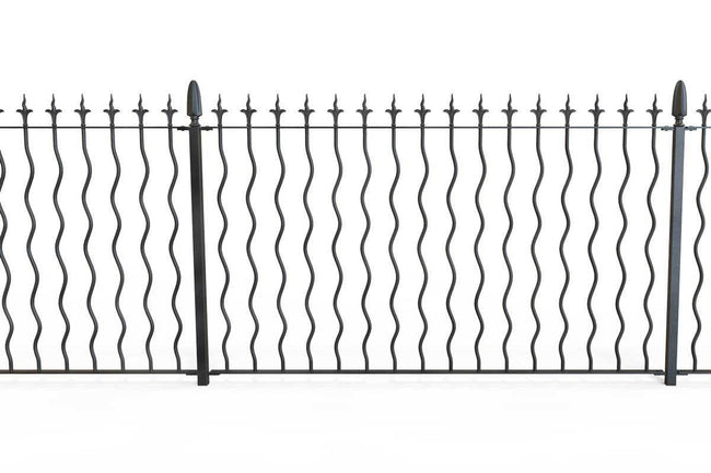 Railings - Devon - Style 27B - Wrought Iron Railing