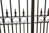 Tall Railings - Exeter - Style 4 - Tall Wrought Iron Railing