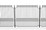 Tall Railings - Salisbury - Style 3B - Tall Decorative Wrought Iron Railing