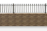 Wall Top Railings - Leicester - Style 29C - Wall Railing